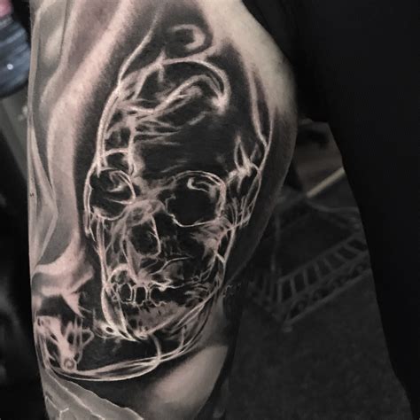 Smoke skull Tattoo by David Baldaro (Devs) | Grim reaper tattoo, Tattoos, Reaper tattoo