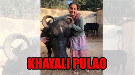 Khayali Pulao: What is Prajata Koli doing with a buffalo? | IWMBuzz