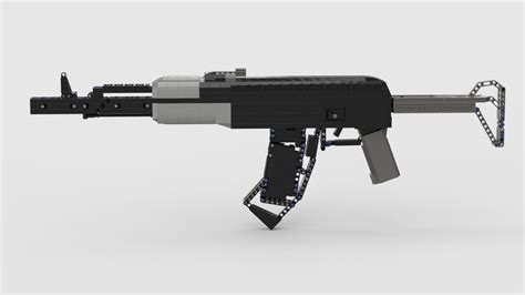 AK47 assault rifle replica Lego working Model - instruction/Custom ...