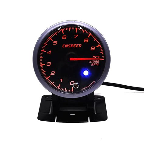 CNSPEED 60MM Racing Car Auto Tachometer & Lighting 0 9000 Rpm gauge ...