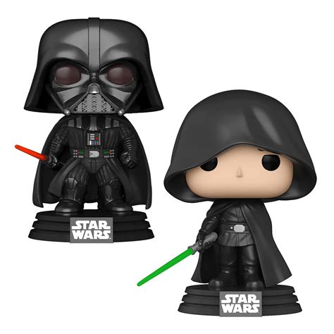 Funko Pop! Star Wars - 2 Pack Set - Luke Skywalker and Darth Vader - 539, 501 - Walmart.com