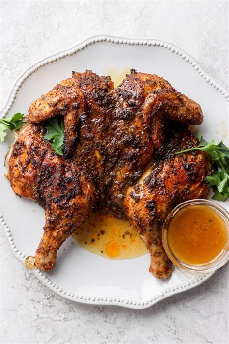 Juicy Spatchcock Chicken - Fit Foodie Finds