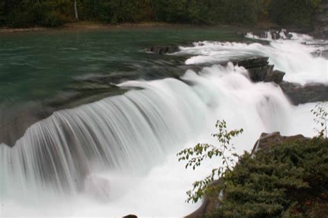 Rearguard Falls - Waterfall at the Salmon Run's Last Stop