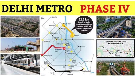 Delhi Metro Phase 4 Route Map - Spring Baking Championship 2024