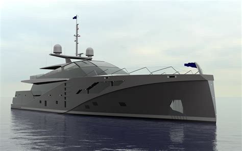 46-meter anti-radar superyacht project Stealth - Yacht Harbour