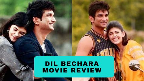 Dil Bechara Movie Review: Unpretentious display of emotions that wrenches heart but soothes soul!