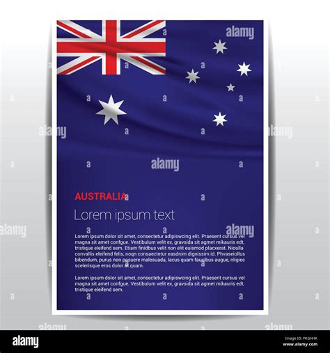 Australia flag design vector Stock Vector Image & Art - Alamy