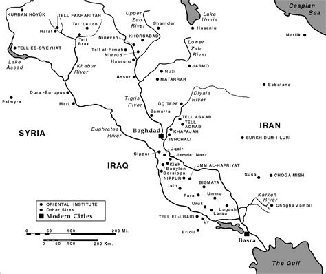 Ancient Iraq Map