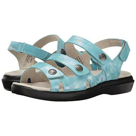 Propet - Propet Bahama - Sandals - Women's - Aqua Foil - Walmart.com ...