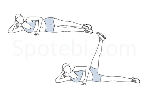 Side Lying Hip Abduction | Illustrated Exercise Guide