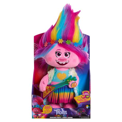 Trolls World Tour Dancing Poppy Feature Plush - English Edition - R Exclusive | Toys R Us Canada