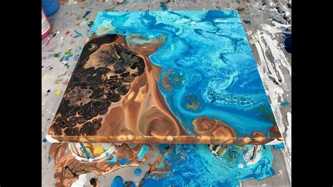 Paint Pouring Art Ideas