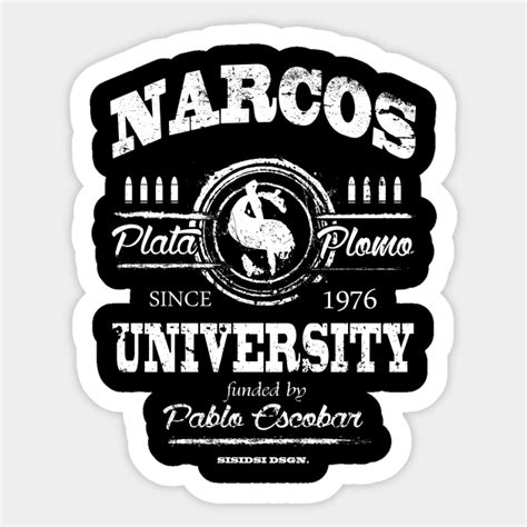 Plata o plomo - Narcos - Sticker | TeePublic