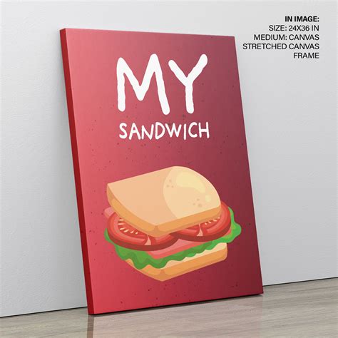 My sandwich - quotes, Friends, tv show #250 - Wall Art, Hanging Wall ...