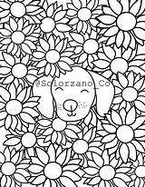 Wiener Dog Coloring Pages  Etsy sketch template