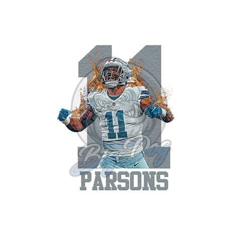 Dallas Cowboys Micah Parsons Jpg PNG - Etsy