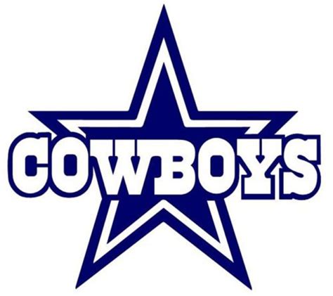 Dallas Cowboys Vinyl Decal/Sticker - 5.5 Inches - Blue - Set of 2 Decals #DallasCowboys | Dallas ...