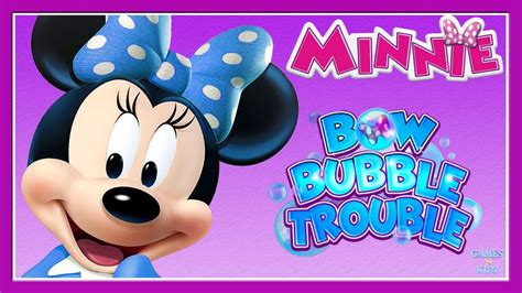 Minnie Mouse Bow-Toons: Minnie's Bow Bubble Trouble - Disney Junior Game For Kids - YouTube