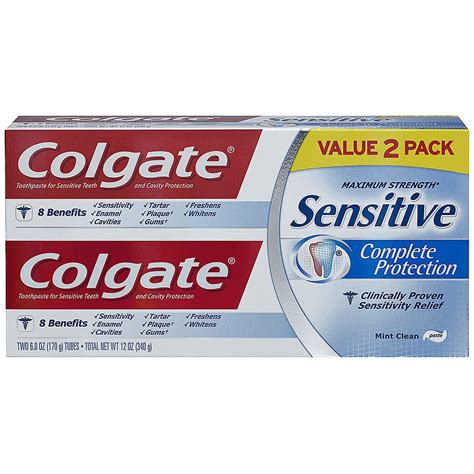 Colgate Sensitive Complete Protection Toothpaste - Walmart.com