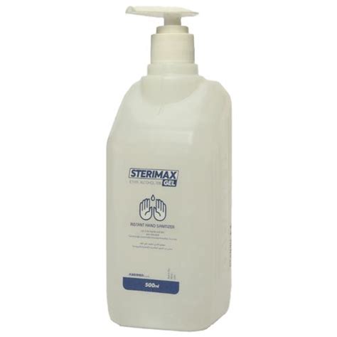 سعر SteriMax Hand Sanitizer Gel Transparent - 500ML فى مصر | جوميا مصر ...