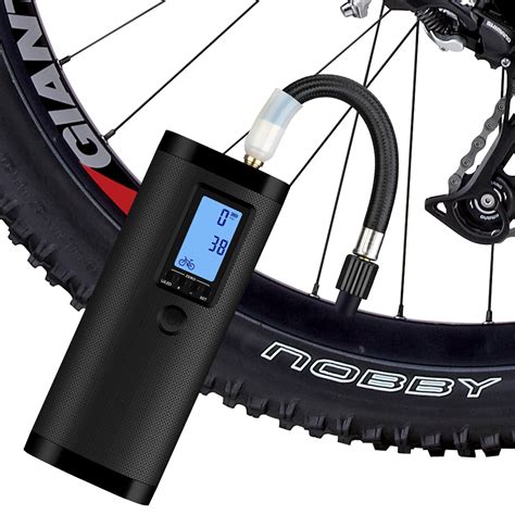 100psi Portable Cordless Bike Bicycle Car Air Pumps Electric Inflator Tire Air Inflator Pump For ...