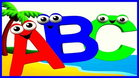 LEARN ABC, SHAPES, NUMBERS, COLORS | Learn Alphabet with Cartoon charact... | Alphabet coloring ...