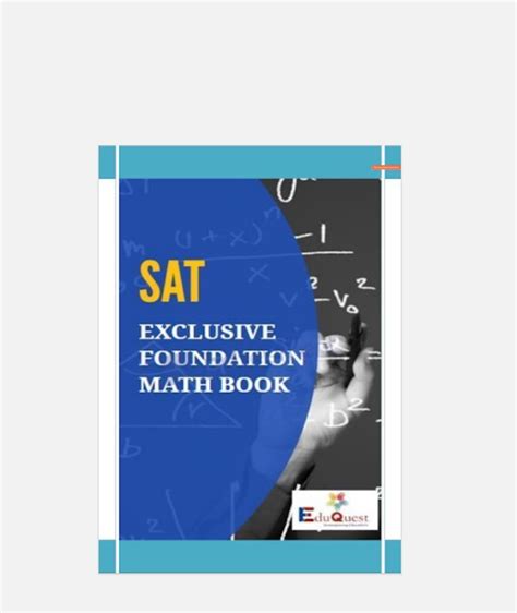 SAT Exclusive Foundation Math Book at Rs 1930/piece | Mathematical Books in Pimpri Chinchwad ...