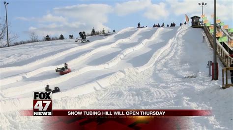 Hawk Island Snow Tubing Hill Opens Tomorrow January 3! - YouTube