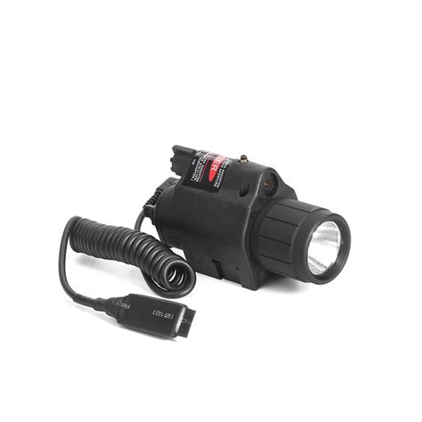 Tactical Pistol Red Laser Sight with Bright LED Flashlight Combo - AirsoftBuy