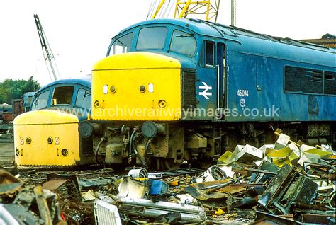 Class 45 Diesel Locomotives - Archive Railway Images