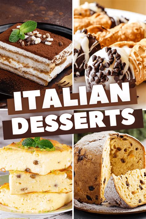 23 Italian Desserts (+ Easy Recipes) | Italian desserts, Italian ...