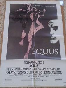 EQUUS MOVIE POSTER 1 Sheet ORIGINAL FOLDED 27x41 RICHARD BURTON | eBay