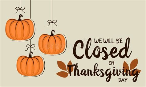 Closed Thanksgiving Stock Illustrations – 162 Closed Thanksgiving Stock ...