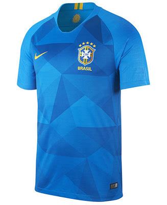 Nike Men's Brazil National Team Away Stadium Jersey - Macy's