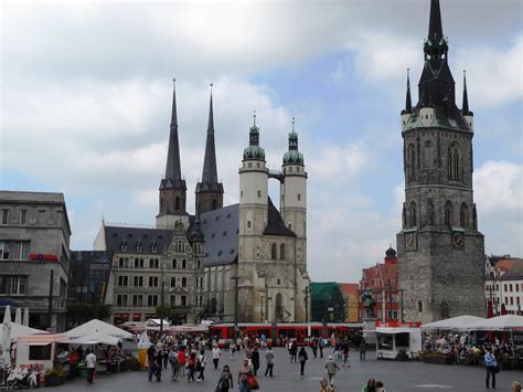 Halle Sehenswürdigkeiten, Stadt der vier Türme