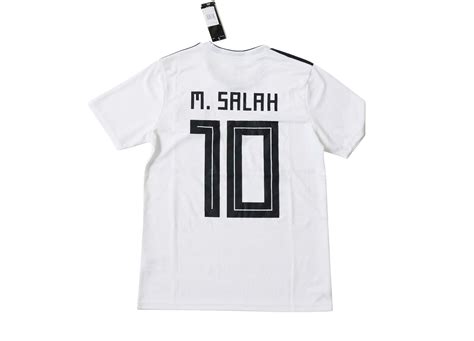 2017-2018 Egypt Away Jersey (#10 M. Salah)