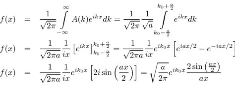 Two Examples of Localized Wave Packets