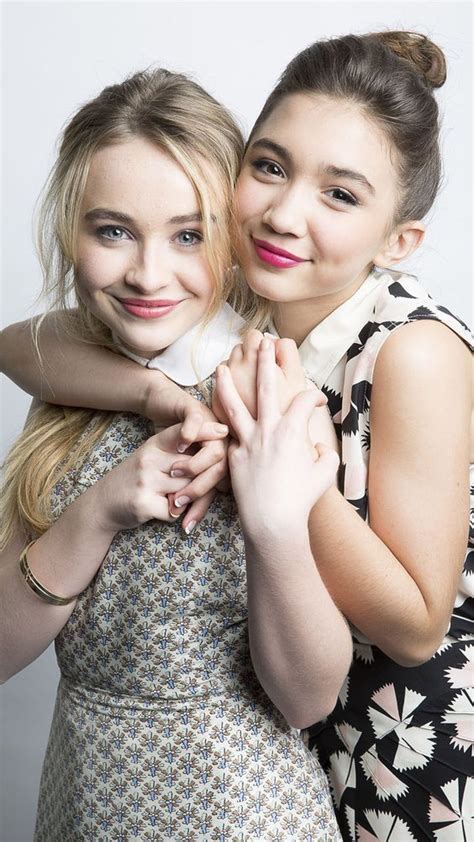 sabrina carpenter & rowan blanchard | Girl meets world, Sabrina ...