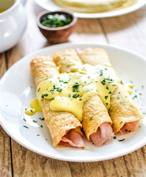 Savory Herb Crepes with HollandaiseCooking and Beer