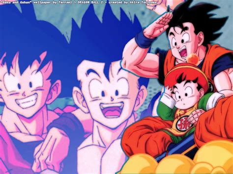 goku andgohan - goku & gohan Photo (24168289) - Fanpop