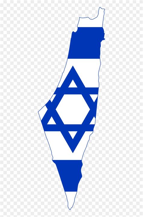 Israel Flag Map