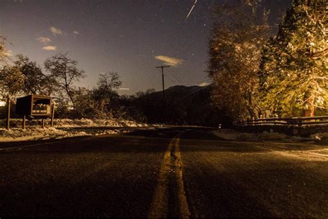 Moonlit Snow on Christmas in Oak Glen: Amazing Photos of the Week | Banning, CA Patch