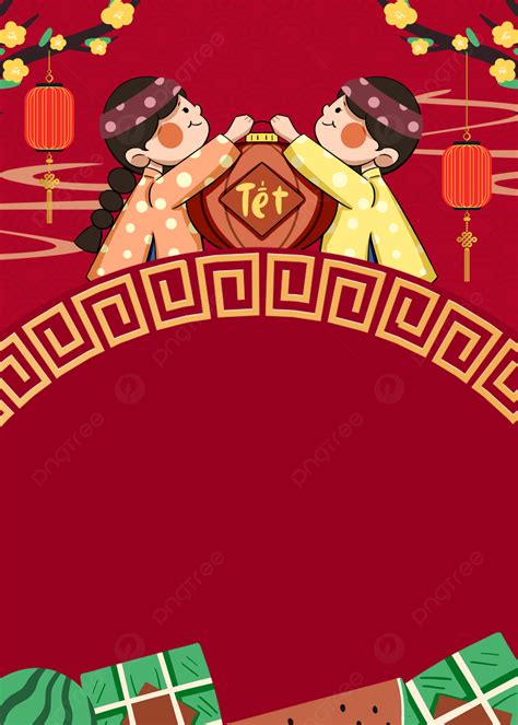 Vietnamese New Year Tet Pastry Background Wallpaper Image For Free ...