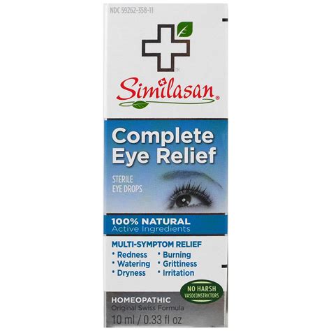 Complete Eye Relief, Sterile Eye Drops, 0.33 fl oz (10 ml) | eBay