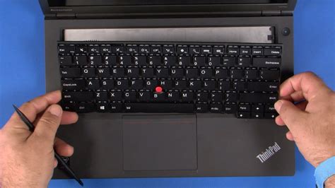 ThinkPad T440p - Keyboard Replacement - YouTube