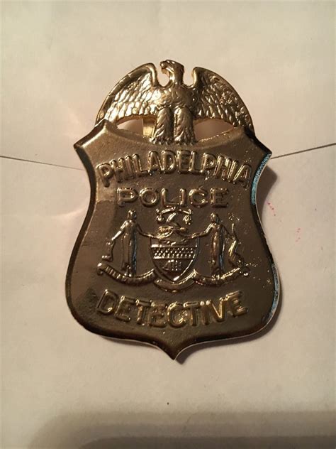 Collectors-Badges Auctions - Philadelphia Pennsylvania Police Detective