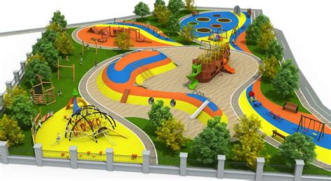 Playground project design plan | Playground design plan, Parking design ...