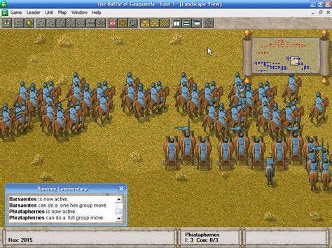 The Great Battles of Alexander Screenshots for Windows - MobyGames