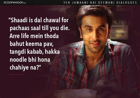 14 Best Yeh Jawaani Hai Deewani Dialogues