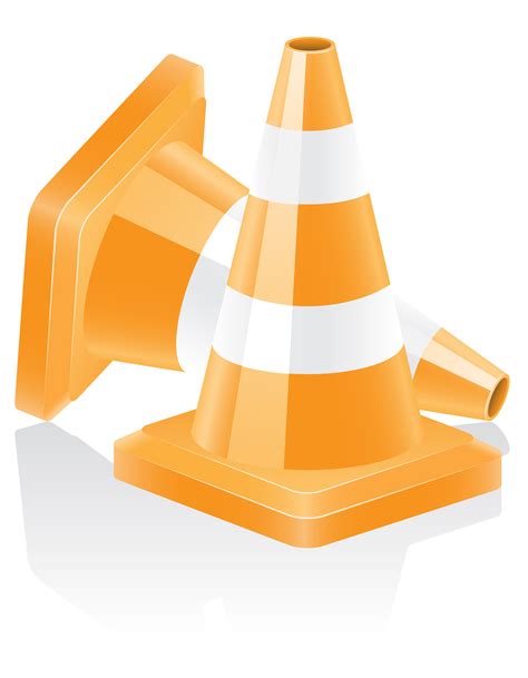 icon traffic cone vector illustration 513908 Vector Art at Vecteezy